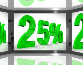 25% On Screen Showing Monitors Bargain Or Special Offers

