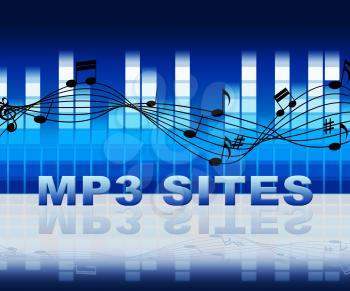 Mp3 Sites Notes Design Shows Music Downloads File Online