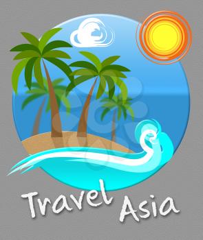 Travel Asia Beach And Sea Indicates Tours Expedition And Trips