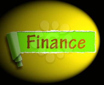 Finance Word Showing Online Lending And Financing 3d Rendering
