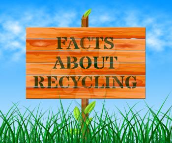 Facts About Recycling Sign Means Recycle Info 3d Illustration