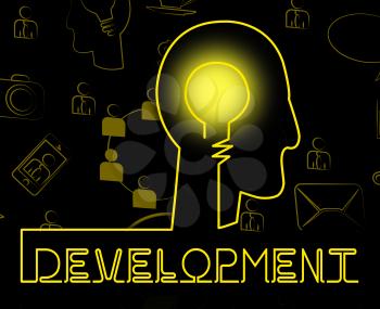 Development Brain Meaning Growth Progress And Evolution