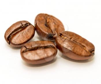 Roasted Coffee Beans Showing Restaurant Cafe And Barista