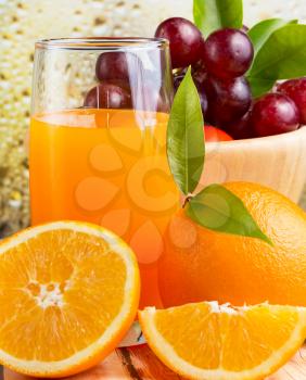 Healthy Orange Juice Representing Fresh Natural And Liquid