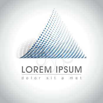 Abstract web Icon and logo sample, vector illusration