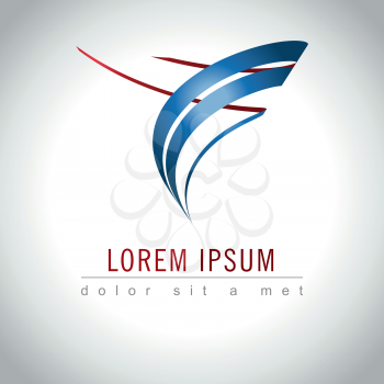 Abstract web Icon and logo sample, vector illusration