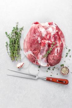 raw fresh cut of meat