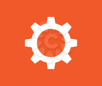 Gear icon design. AI 10 Supported.