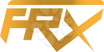FRX concept logo design. AI 10 Supported.