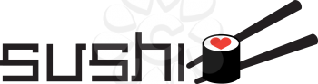 Sushi Logo Concept Design. AI 8 Supported.