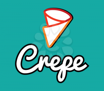 Crepe Logo Design, AI 8 supported.