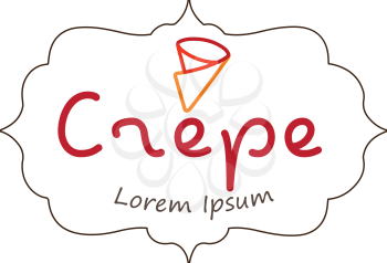 Crepe Logo Design, AI 8 supported.