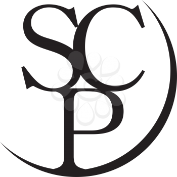 Elegant,SCP Logo Design, Aı 10 Supported.