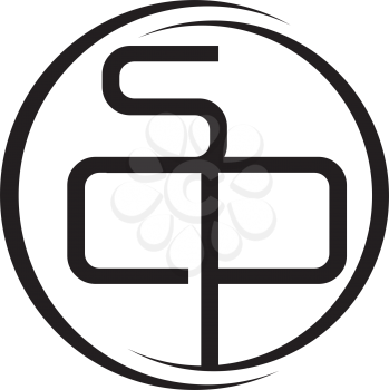 Black and White SCP Logo Design, Aı 10 Supported.