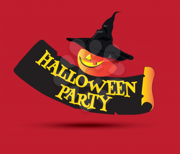Halloween Party Concept Design and Pumpkin