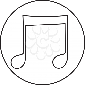 Music Note Icon Design, AI 8 supported.