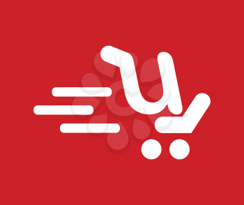 Shopping Cart Icon Concept Design. AI 8 supported.