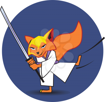 Ninja Fox Character Design