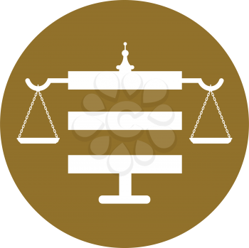 Law IconConcept Design. EPS 8 supported.