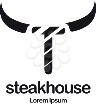 Steakhouse Logo Design Concept.