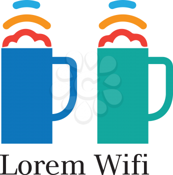 Wifi Logo Concept Design. Eps 8 supported.