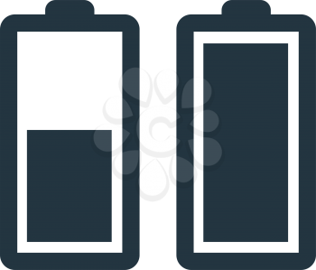 Battery Icon Set Design. Eps 8 supported.