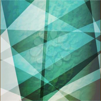 Abstraction retro grunge triangles vector background. EPS 10