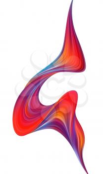 Modern colorful flow poster. Wave Liquid shape color background. Art design for your design project. Vector illustration EPS10