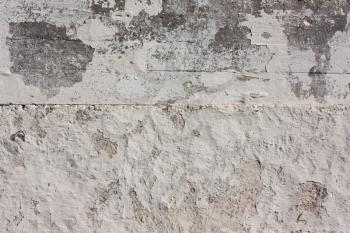 Gray grunge background of concrete, cement, stone and white plaster
