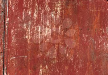 Red iron metallic grunge rusty background