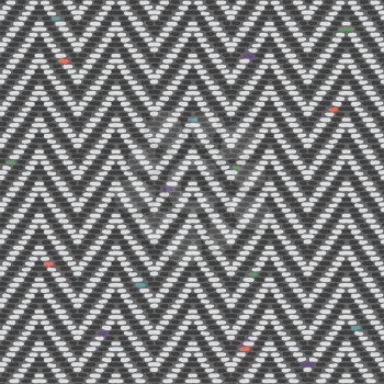 Herringbone Tweed pattern in greys repeats seamlessly.
