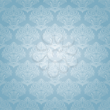 Seamless wallpaper abstract ornate pattern.