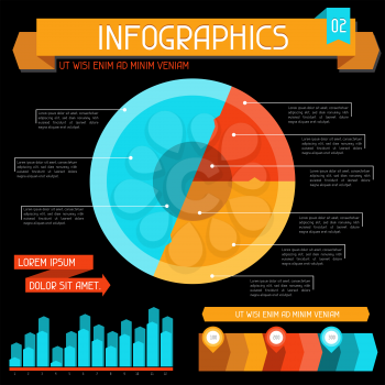 Infographics elements collection set 2.