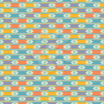 Seamless pattern in retro style.