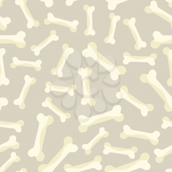 Seamless pattern background with abstract bone texture.