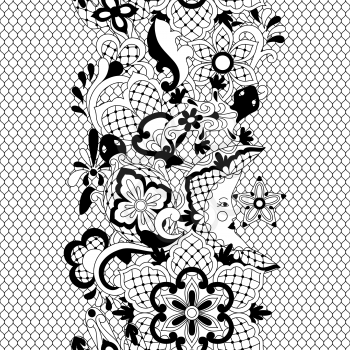 Mexican lace seamless pattern. Traditional decorative objects. Talavera ornamental ceramic. Ethnic folk ornament.