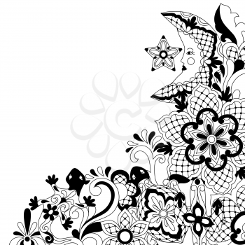 Mexican lace background design. Traditional decorative objects. Talavera ornamental ceramic. Ethnic folk ornament.