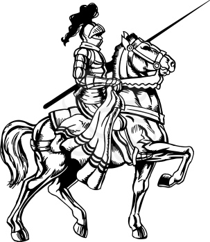 Mounted Clipart