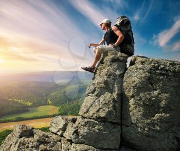 Climbing Stock Photo