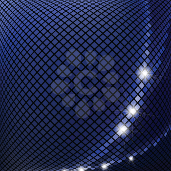 Beautiful vector geometric blue background. Design element.