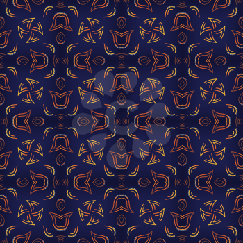 Beautiful elegant geometric pattern. There is a variant in a vector.