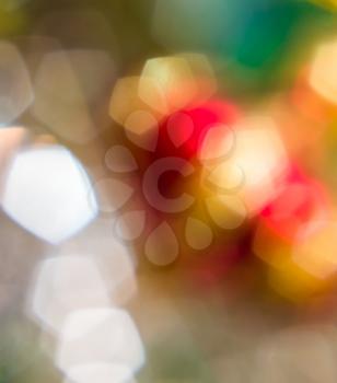 Bright festive beautiful abstract background with bokeh.