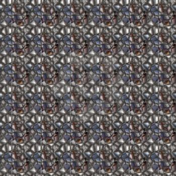 Beautiful seamless pattern with small with multicolored stones.
