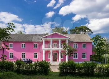 House of Culture, the village Moldino, Russia.