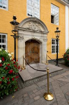 Town Hall in the old town of Aalborg in Denmark