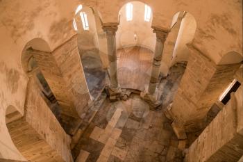 Interior of St Donatus's church in the ancient old town of Zadar in Croatia