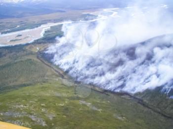 nature of Chukotka, the landscape of Chukotka, the beauty of northern nature.