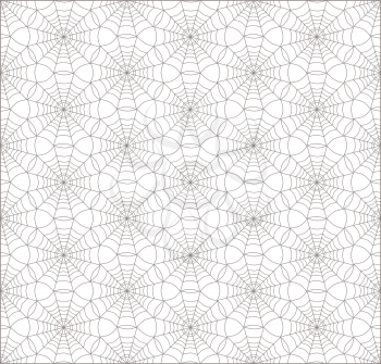 Geometric shape seamless web pattern