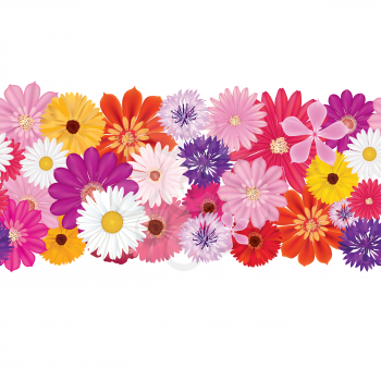 Floral posy background. 