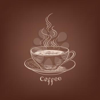 Coffee background. Coffee house concept.